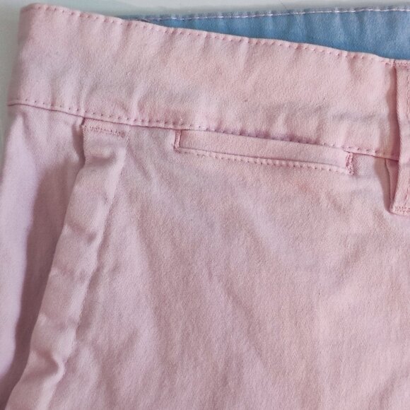 Nat Nast flat front casual shorts muted pink men's size 36 - Picture 7 of 11